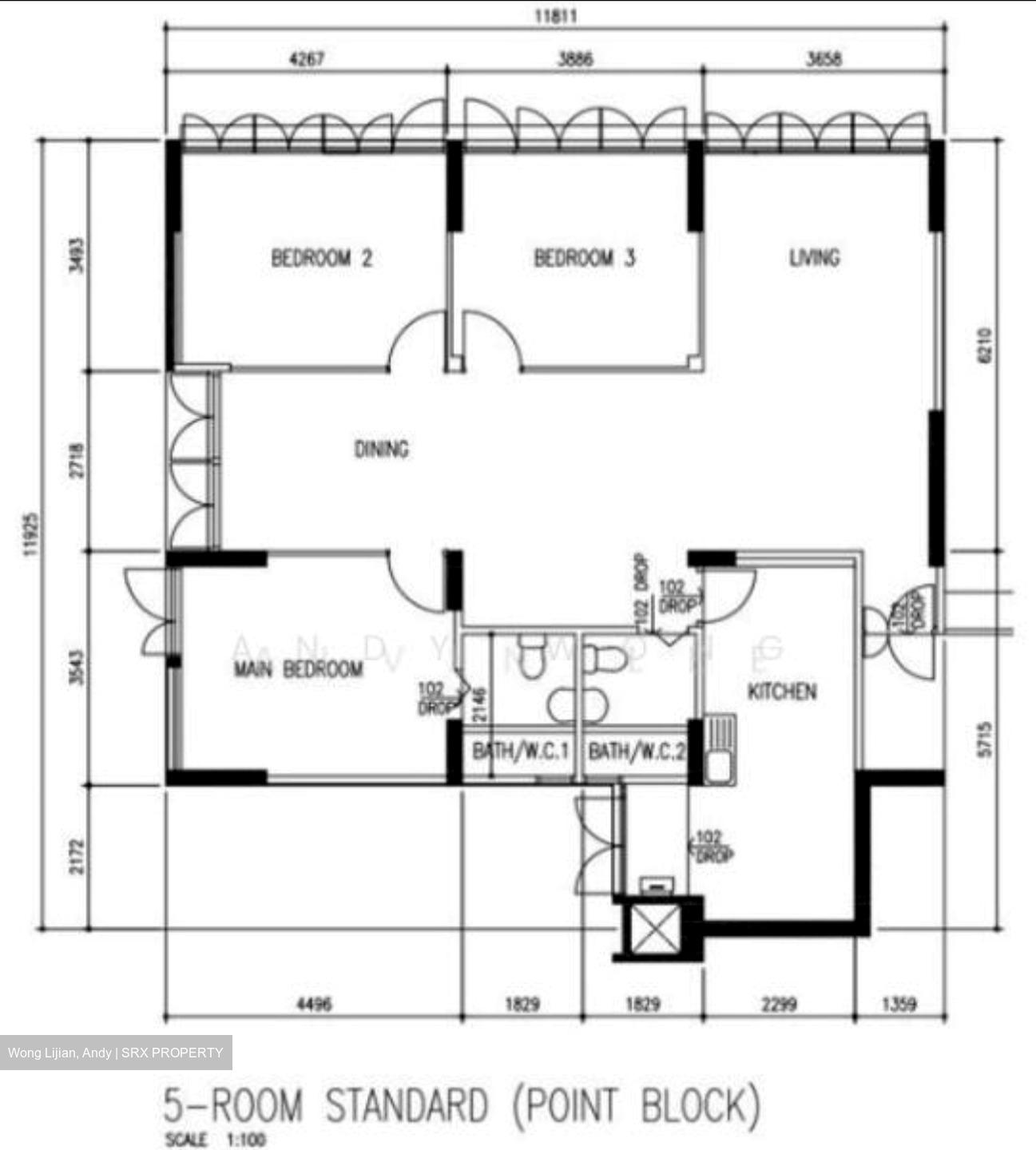 Blk 55 Geylang Bahru Riverpoint (Kallang/Whampoa), HDB 5 Rooms #544477181